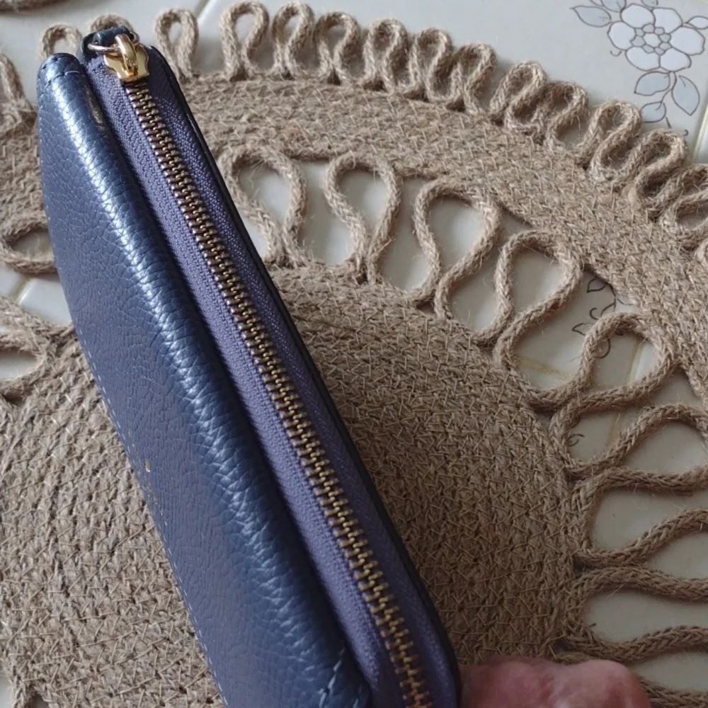 KATE SPADE Long Wallet NAVY NWOT - Picture 10 of 13